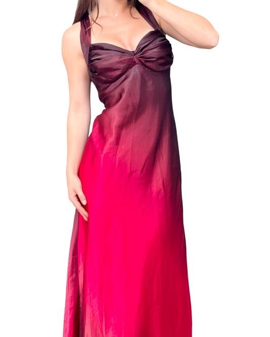 Onyx 00's Ombre Maxi Dress | Size L