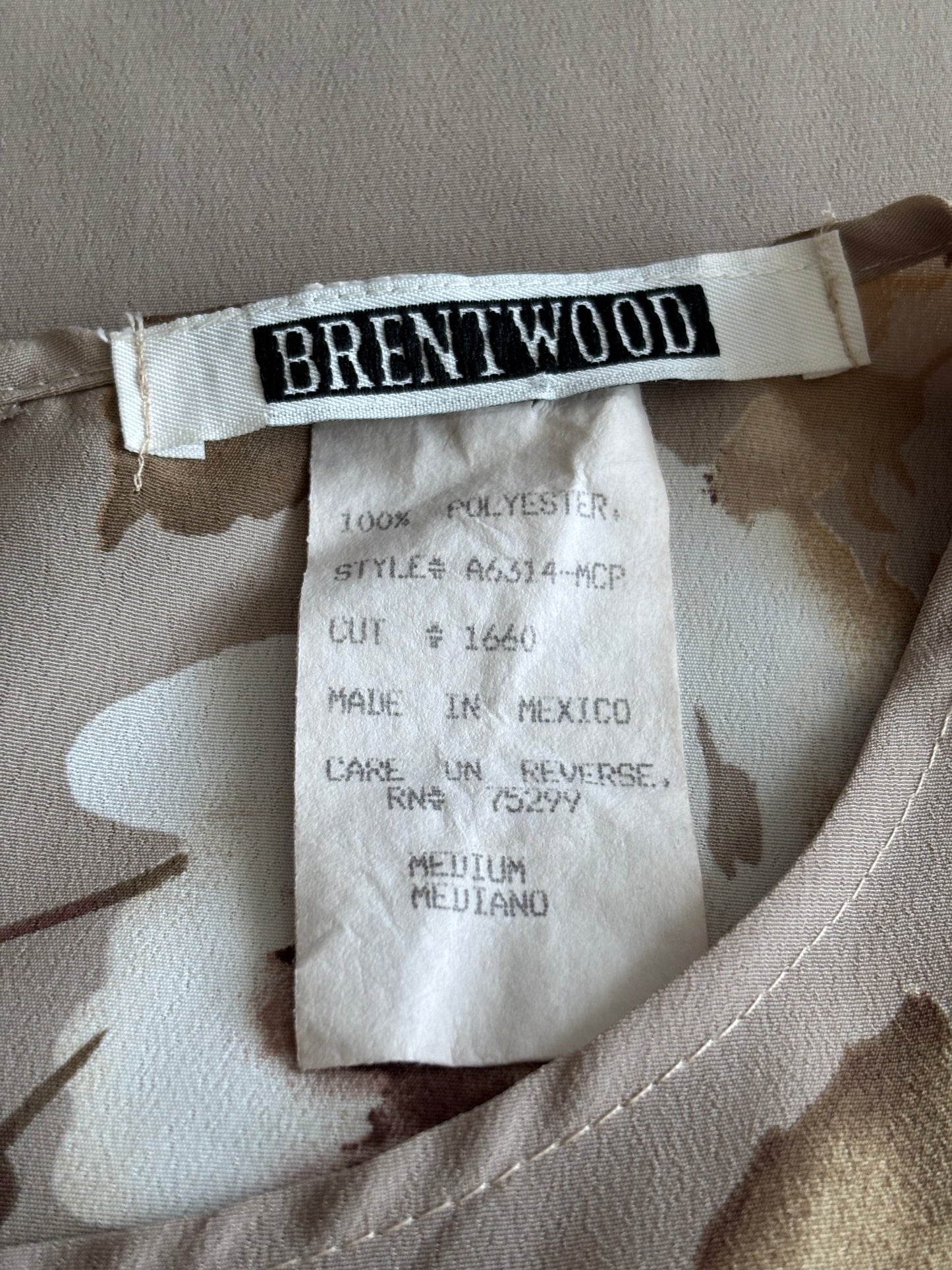 Brentwood 90's Floral Dress | Size M