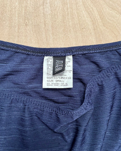 Navy 90’s Stretch Mini Skirt | Size S