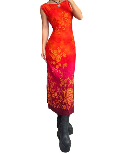 R&K 90’s Tie Back Dress | Size L/XL