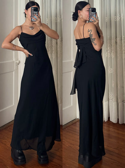 90's Mesh Gown | Size 7/8