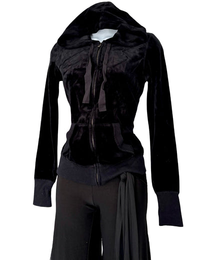 Jenni 00's Velvet Zip Up | Size S