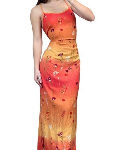 Nobo 90's Tie Back Dress | Size M