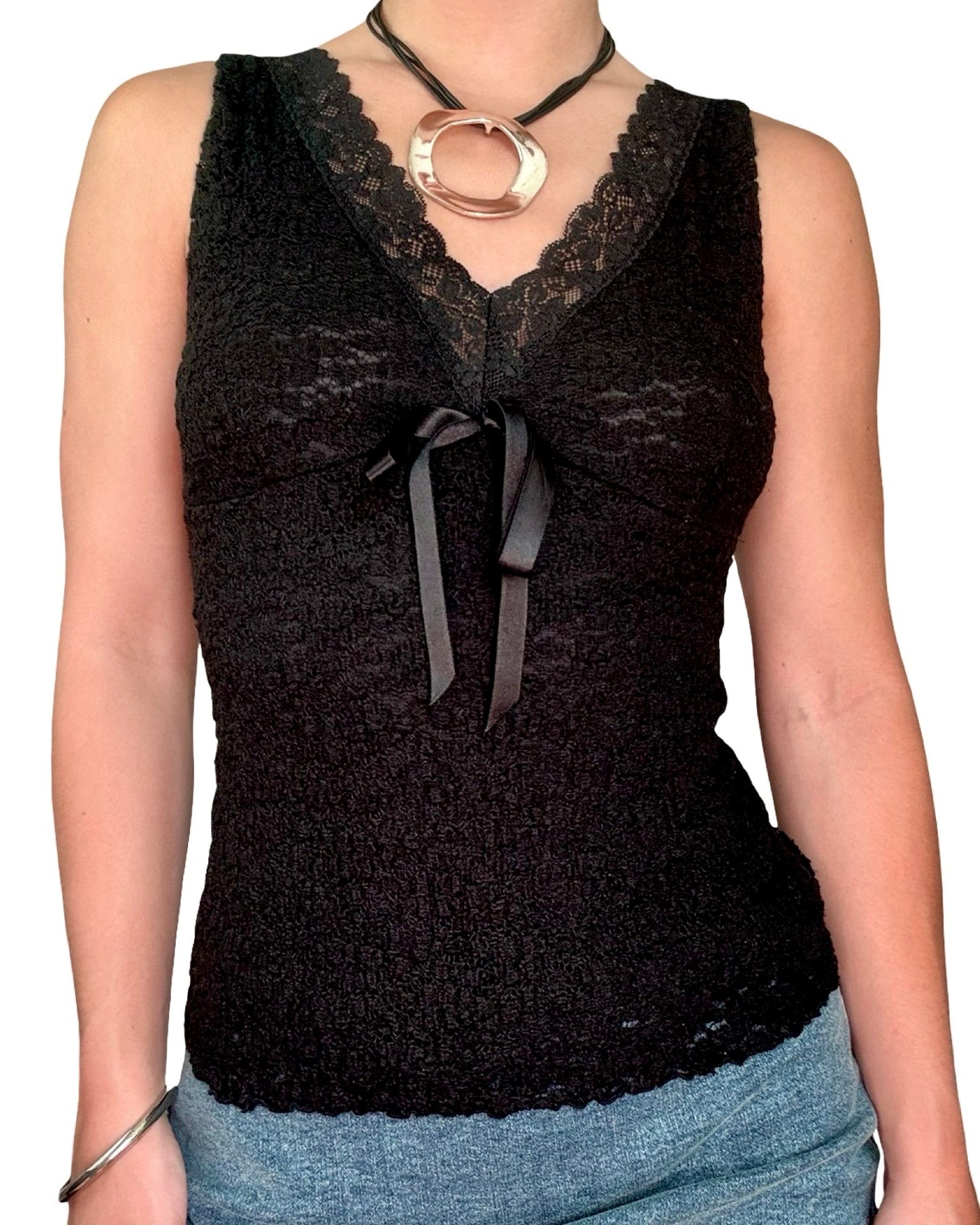 I.N.C 00's Lace Top | Size S