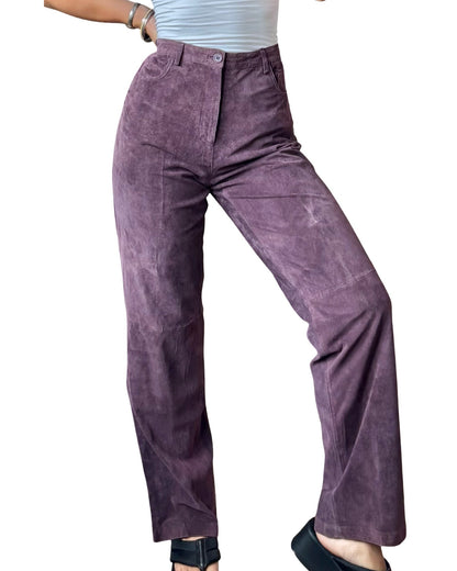 Real Leather 90’s Pants | Size 31” waist