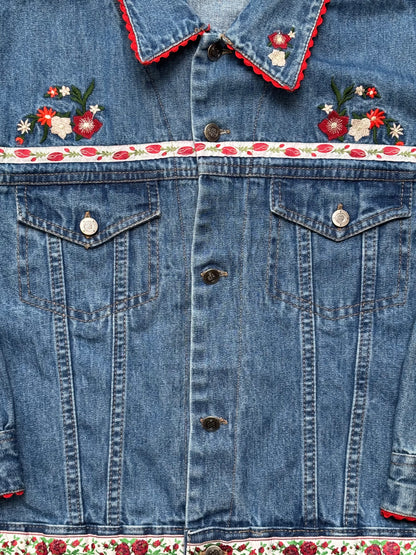 Bill Blass 90's Denim Jacket | Size M