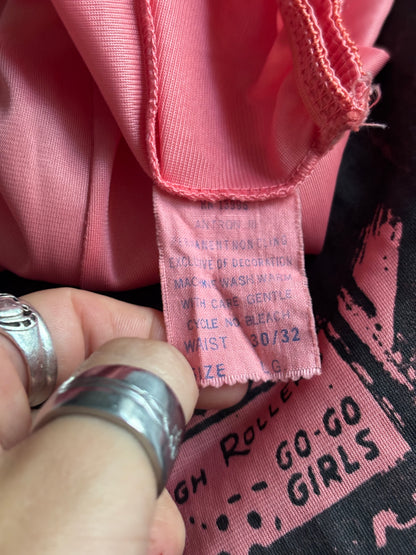 Graphic 00's Slip Skirt | Size 26” waist