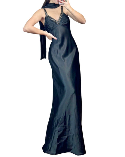 Morgan & Co 00's Beaded Gown | Size 5/6