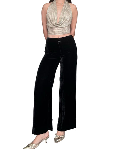 Talbots 90's Velvet Pant | Size 2