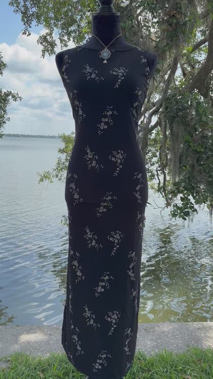 90’s Floral Maxi | Size M