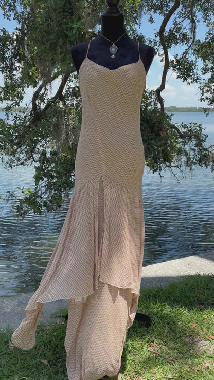 Lapis Parachute Dress | Size L